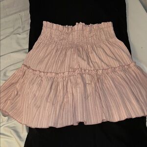 SHEIN Light Pink A-Line Skirt